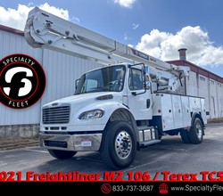 2021 Terex TC55 MOUNTED ON 2021 FREIGHTLINER BUSINESS CLASS M2 106