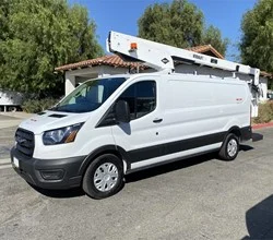 2023 Versalift VAN TEL29N MOUNTED ON 2023 FORD TRANSIT