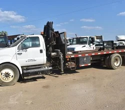 2008 HIAB 071A MOUNTED ON 2008 FORD F650 SD