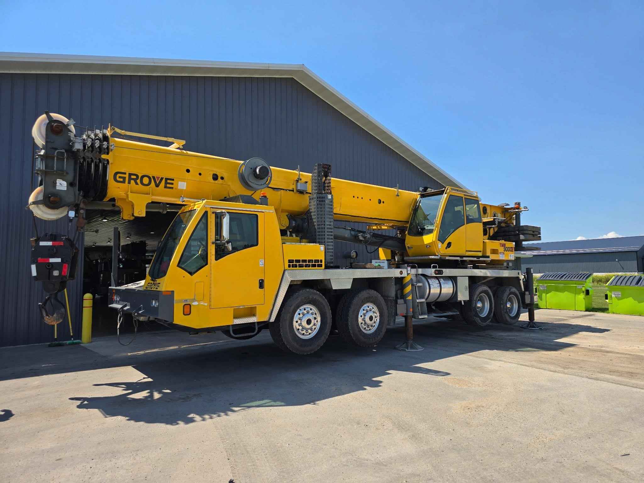 2008 Grove TMS 9000E Boom Truck Cranes for Sale
