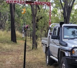 2026 Quikfence GIRAFFE PICKET DRIVER GANTRY