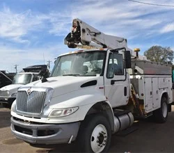 2014 Terex TL38P MOUNTED ON 2014 INTERNATIONAL DURASTAR 4400