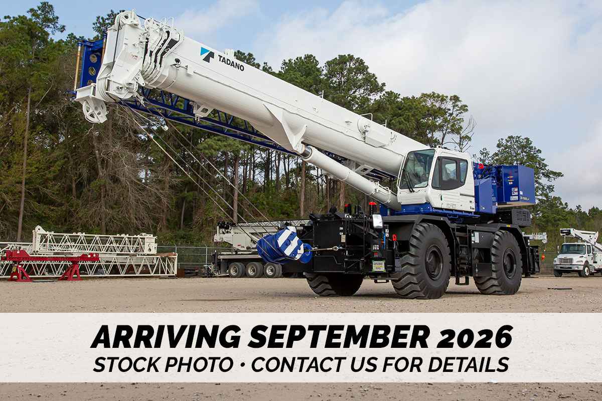 2026 Tadano GR-1000XL-4 Rough Terrain Cranes for Sale