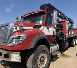 2013 HIAB 335K-4 HIPRO MOUNTED ON 2013 INTERNATIONAL WORKSTAR 7600