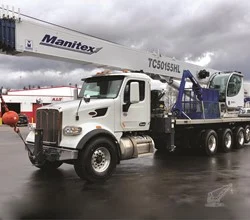 2019 MANITEX TC50155SHL MOUNTED ON 2019 PETERBILT 567