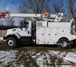 2007 Terex XL4045 MOUNTED ON 2007 INTERNATIONAL WORKSTAR 7400