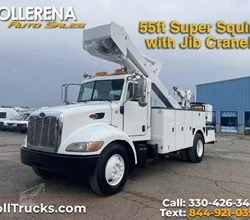 2006 VERSALIFT VST5000MHT MOUNTED ON 2006 PETERBILT 335