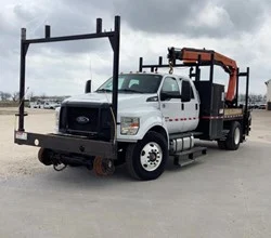 2016 PALFINGER PK10000 MOUNTED ON 2016 FORD F750