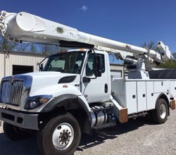 2018 ALTEC AM55MH MOUNTED ON 2019 INTERNATIONAL HV