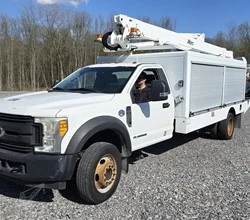 2017 Altec AT248F MOUNTED ON 2017 FORD F550 SD XL