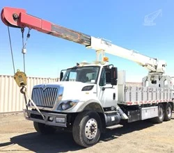 2008 TEREX 4792 MOUNTED ON 2008 INTERNATIONAL WORKSTAR 7500