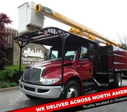 2011 TEREX HI RANGER XT60 MOUNTED ON 2012 INTERNATIONAL DURASTAR 4300