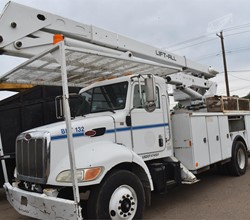2007 Lift-All LOM55-2MS MOUNTED ON 2007 PETERBILT 335