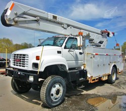 1997 MTI 805B MOUNTED ON 1997 GMC TOPKICK C8500