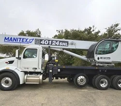2027 Manitex 40124SHL MOUNTED ON 2027 PETERBILT 567 Boom Truck Cranes for Sale