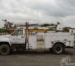 1995 Altec D845B MOUNTED ON 1995 GMC TOPKICK C5500