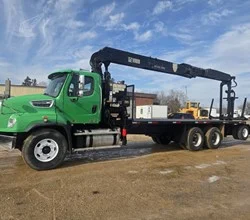 2014 Hiab XS255K HIPRO MOUNTED ON 2014 FREIGHTLINER 114SD