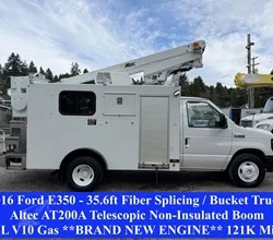2017 Altec AT200A MOUNTED ON 2016 FORD E350