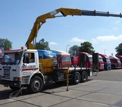 1988 FASSI F340.33 MOUNTED ON 1988 SCANIA P93M280