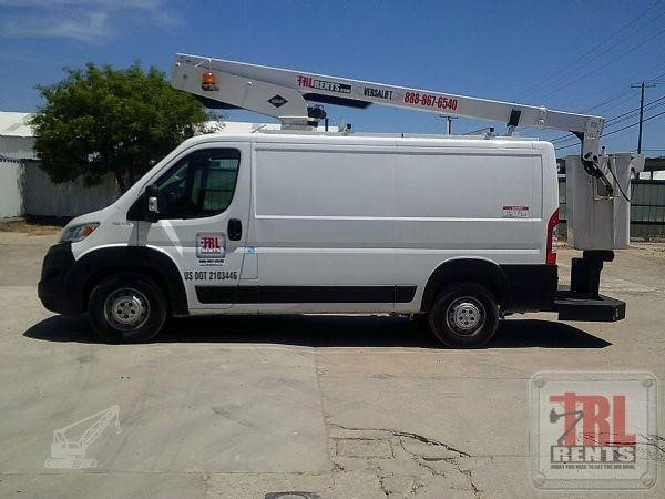 2023 Versalift VAN TEL29NE MOUNTED ON 2023 RAM PROMASTER 3500