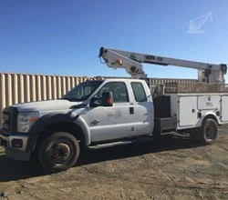 2013 Telsta A28D MOUNTED ON 2013 FORD F450 Bucket Trucks / Service Trucks for Sale