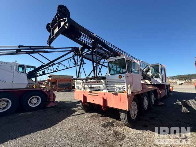 1977 Link-Belt HC-238 Lattice Boom Truck Cranes for Sale or Auction