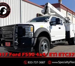 2017 Eti ETC37IH MOUNTED ON 2017 FORD F550