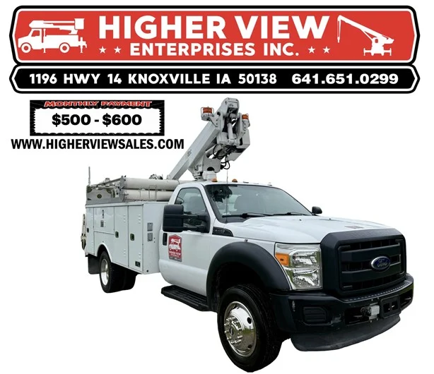 2013 Altec AT200A MOUNTED ON 2013 FORD F450 SD