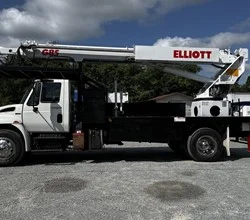 2014 Elliott G85R MOUNTED ON 2014 INTERNATIONAL DURASTAR 4300