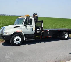 2009 HIAB XS099B-2 CLX MOUNTED ON INTERNATIONAL DURASTAR 4300