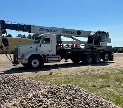 2013 Manitex 40124SHL MOUNTED ON 2013 PETERBILT 367 Boom Truck Cranes for Sale