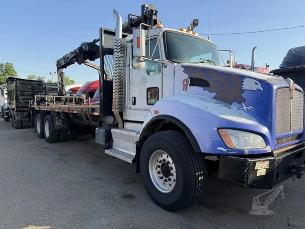 2014 HIAB XS166DLS-3 HIPRO MOUNTED ON 2014 KENWORTH T440