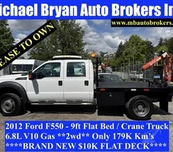 2011 MAXILIFT ML50.2HERH MOUNTED ON 2012 FORD F550 SD XL