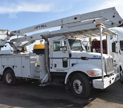 2007 Lift-All LOM55-2MS MOUNTED ON 2007 PETERBILT 335