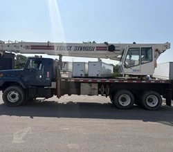 2002 TEREX RS5092 MOUNTED ON 2002 INTERNATIONAL 2674SF