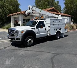 2016 Altec AT37G MOUNTED ON 2016 FORD F550
