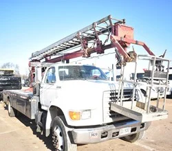 1995 SKYHOIST SR53 MOUNTED ON 1995 FORD F800