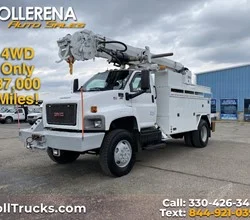 2008 ALTEC DM45 MOUNTED ON 2008 GMC TOPKICK C8500