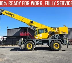 2008 GROVE RT540E