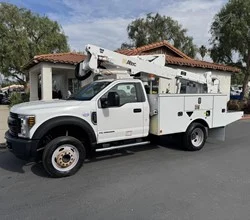 2018 ALTEC AT37G MOUNTED ON 2018 FORD F550