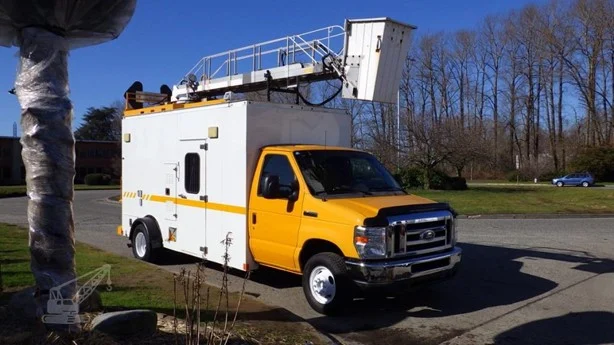 2015 TELELIFT TTS25 MOUNTED ON 2015 FORD E450 SD