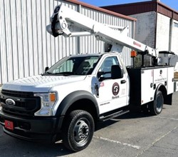 2021 PALFINGER ETC40IH MOUNTED ON 2021 FORD F550