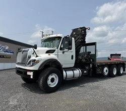 2011 Hiab XS377E-7 HIPRO MOUNTED ON 2011 INTERNATIONAL WORKSTAR 7600