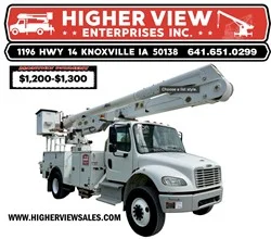 2019 ALTEC AA55 MH MOUNTED ON 2019 FREIGHTLINER BUSINESS CLASS M2 106