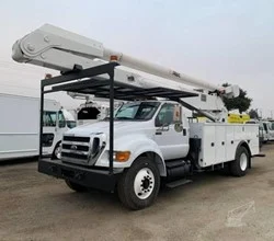 2012 Altec AA755L MOUNTED ON 2012 FORD F750 SD