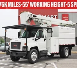 2009 Lift-All LSS-55-1S MOUNTED ON 2009 GMC TOPKICK C7500
