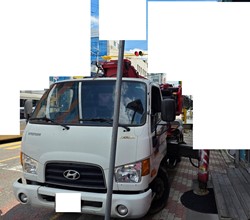 2014 HORYONG SKY2804N MOUNTED ON 2014 HYUNDAI EX4 MIGHTY