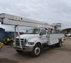 2007 Terex HI RANGER TL55 MOUNTED ON 2007 FORD F750