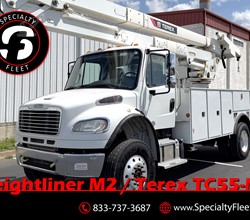 2018 TEREX TC55 MOUNTED ON 2019 FREIGHTLINER BUSINESS CLASS M2 106