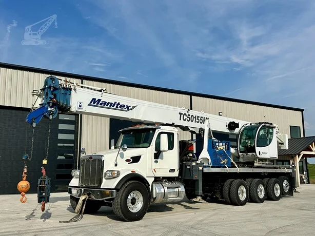 2018 MANITEX TC50155HL MOUNTED ON 2019 PETERBILT 567